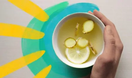 دمنوش زنجبیل و عسل