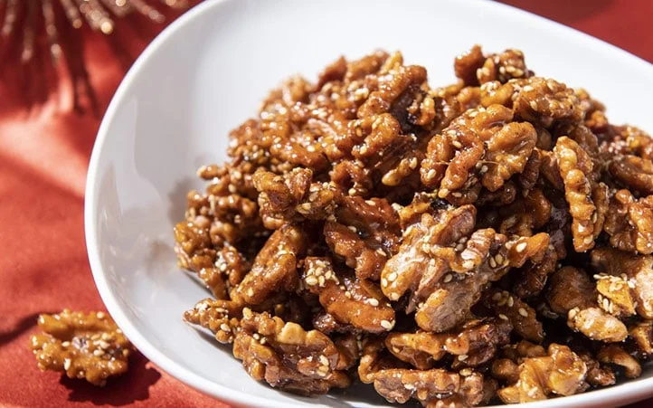 ترکیب دارچین و گردو با عسل