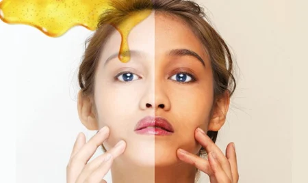 ماسک عسل برای روشن شدن پوست