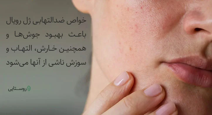 خواص ژل رویال برای آکنه