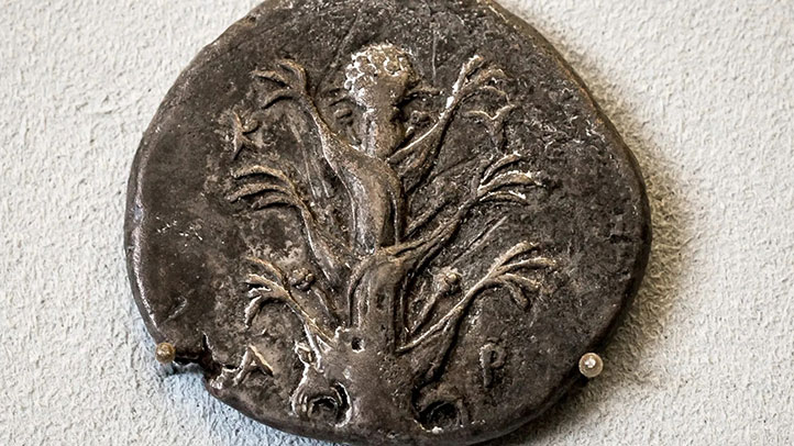 سکه منقش به سیلفیوم